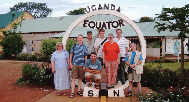 Equator in Uganda