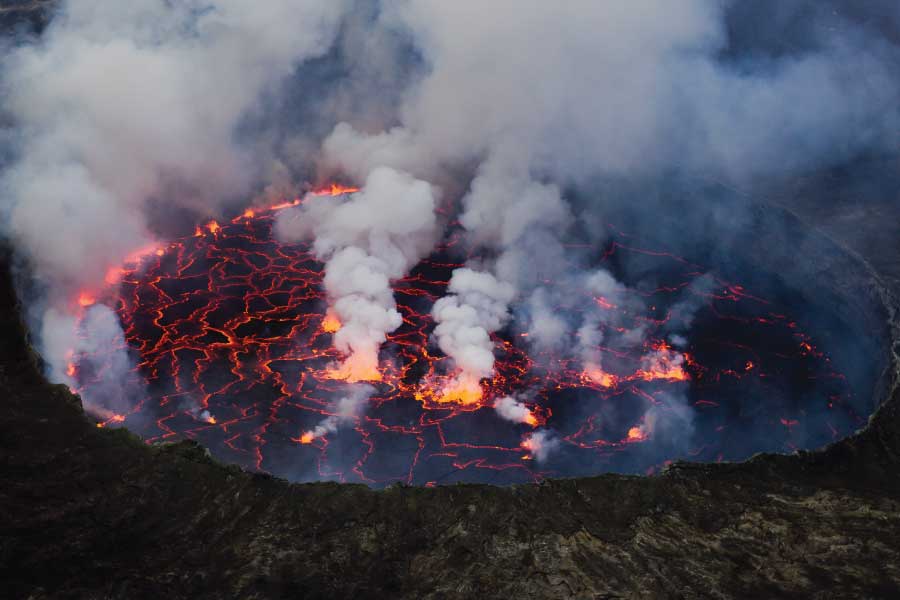 Nyiragongo Volcano Hiking - Nyiragongo Lava Lake