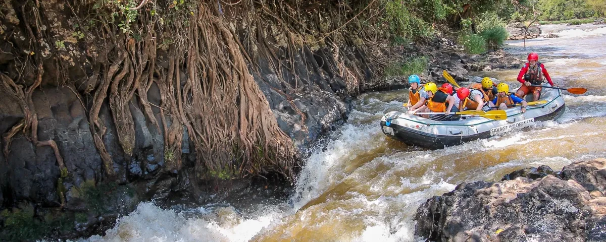 Kenya River Rafting Safari on Sagana Rapids